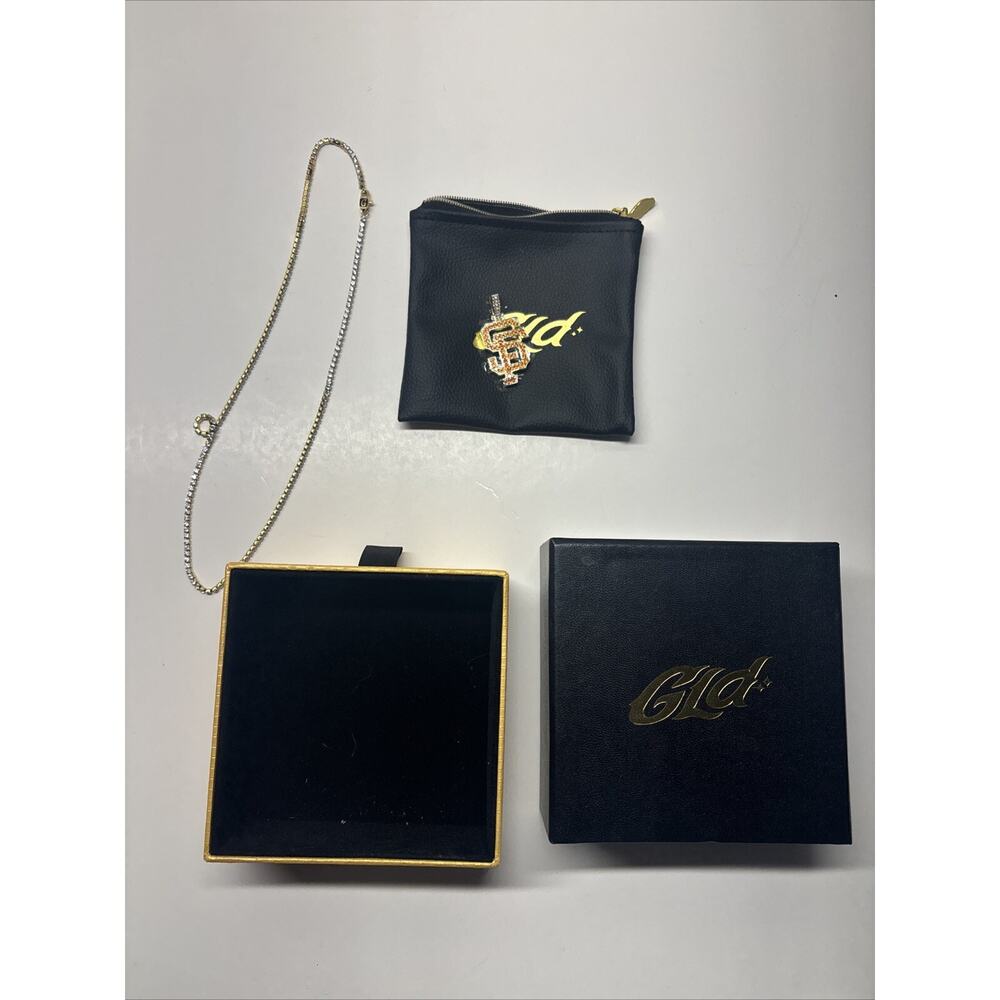 Gld Sanfransico MLB Pendant With Chain